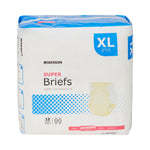 McKesson Super Moderate Absorbency Incontinence Briefs, Extra Large