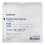 McKesson Patient Belongings Bag, White