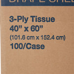 McKesson Sterile Physical Exam Drape, 40 x 60 Inch