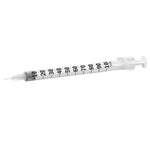 Standard Insulin Syringe with Needle Veo™ Ultra-Fine™ 1 mL 15/64 Inch 31 Gauge NonSafety Regular Wall