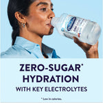 Pedialyte® Zero Sugar Electrolyte Water Drink, Berry Frost, 1 liter bottle