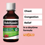 Robitussin Adult Cough + Chest Congestion DM Liquid Maximum Strength, 8 ounces