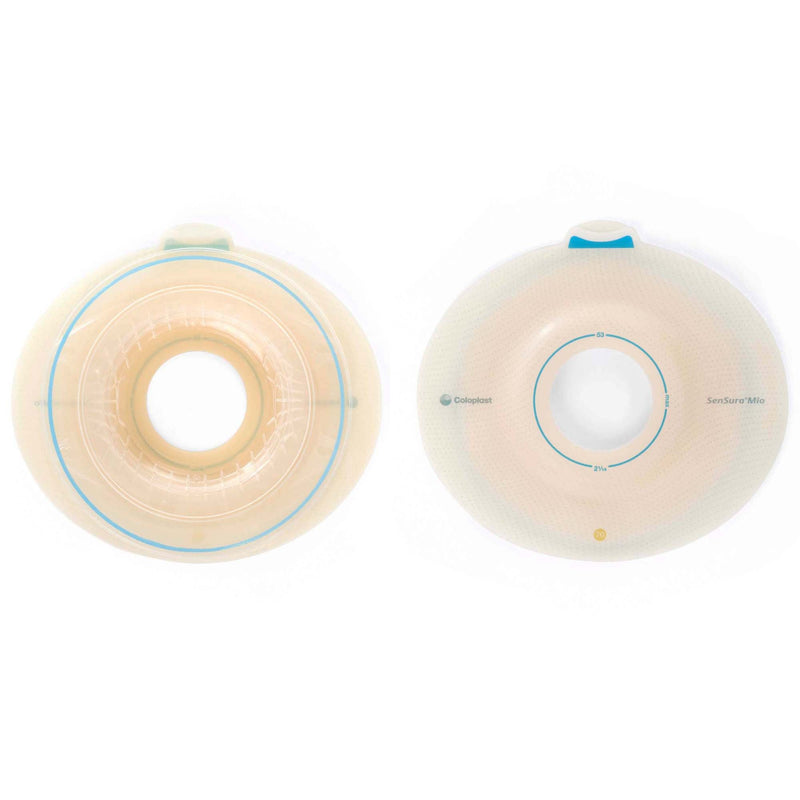SenSura® Mio Convex Flex Ostomy Barrier, 35 mm Stoma Opening, Red Color Match