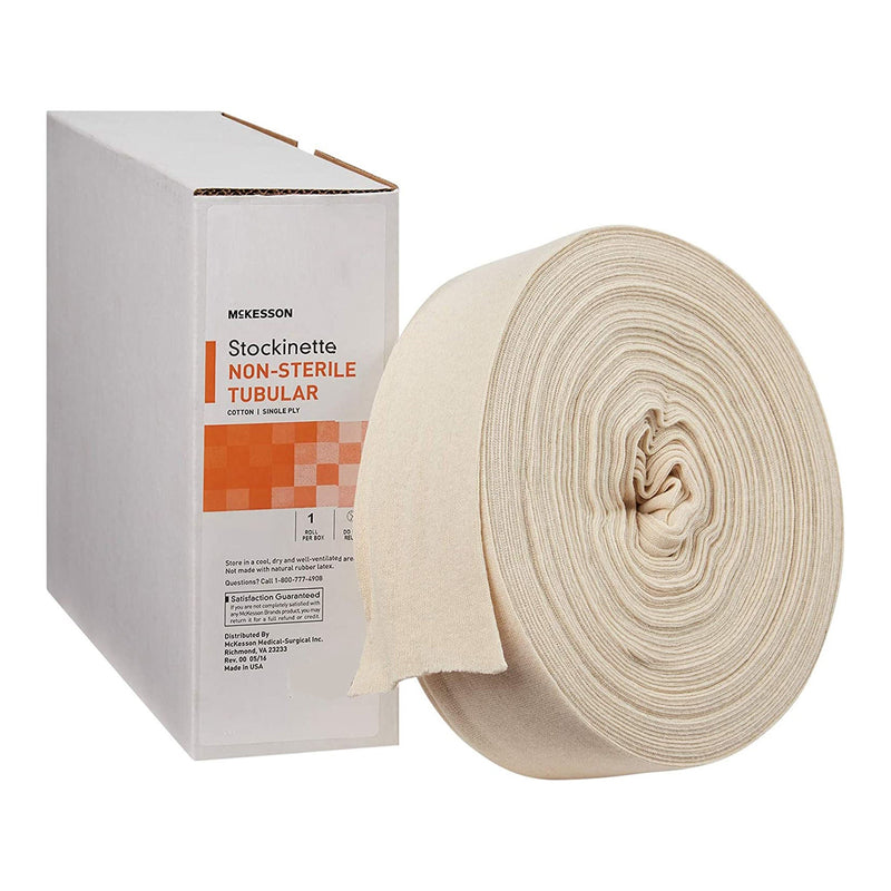 McKesson Beige Cotton Tubular Stockinette, 8 Inch x 25 Yard