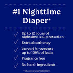 Huggies® OverNites Diaper, Size 7