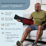 Light Therapy Belt AllevaRed Pro 6-7/8 X 49-3/5 Inch