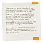 Nail Polish Remover Pad Medline 1-1/4 X 3 Inch