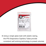 PTS Diagnostics Capillary Blood Collection Tube, 40 µL