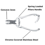 McKesson Nail Nipper, Concave Jaws, 4,5 Inches