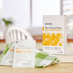 McKesson Nonreinforced Skin Closure Strip, 1/8 x 3 in.