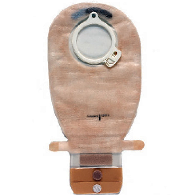 Assura® Original Two-Piece Opaque Ostomy Pouch, 50 mm Flange. Red Match