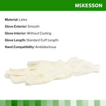 McKesson Confiderm® Latex Exam Glove, Extra Large, Ivory