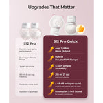 Wearable Double Electric Breast Pump Momcozy S12 Pro Quick