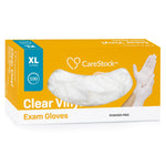 CareStock™ Vinyl Exam Glove, Extra Large, Ivory