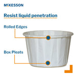 McKesson White Paper Soufflé Cup, 3.5-ounce Capacity