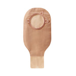 New Image™ 18124 Beige Colostomy Pouch, Pre-cut to Fit 70 mm Stomas, Blue Match