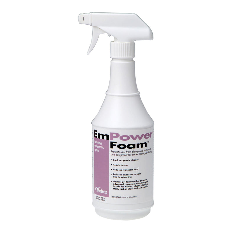 EmPower® Foam™ Dual Enzymatic Instrument Detergent, 24-ounce Spray Bottle