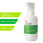 3M™ Cavilon™ Rinse-Free Body Wash, Floral Scent, 8-ounce Pump Bottle