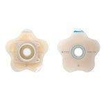 SenSura® Mio Click Convex Flip Ostomy Barrier, 20 mm Stoma Openings, Green Match