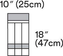 3M™ Steri-Drape™ Instrument Pouch Drape, Two Pocket, 7 x 11 Inch