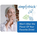 SimplyThick® Easy Mix™ Food and Beverage Unflavored Thickener, Honey Consistency