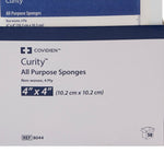 Curity™ Sterile Nonwoven Sponge, 4 x 4 Inch, 4-Ply