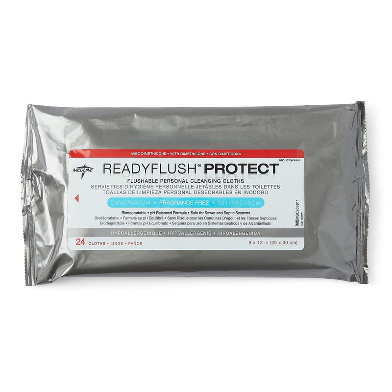 ReadyFlush® Protect Flushable Incontinence Care Wipe