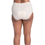 Nexwear Women's Pull-On Absorbent Underwear, Large, Tan