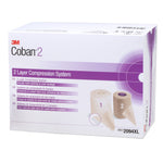 3M™ Coban™ 2 Self-adherent / Pull On Closure 2-Layer Compression Bandage System