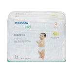 McKesson Baby Diaper, Size 4 for Toddlers weighing 22 – 31 lbs.