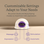 Wearable Electric Breast Pump DiscreetDuo™ Flow