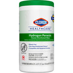 Clorox Healthcare® Hydrogen Peroxide Cleaner Disinfectant Wipes 6.75 x 5.75 Inch