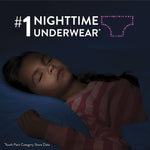 GoodNites® Night Time Underwear, Large for Girls weighing 68 – 95 lbs.