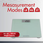 Floor Scale Veridian LCD Display 441 lbs / 200 kg. Battery Operated