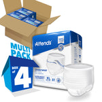 Attends® Care Adult Absorbent Underwear, Heavy Absorbency, X-Large, White