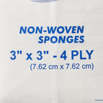 Clinisorb Nonwoven Sponge, 3 x 3 Inch, 4-Ply