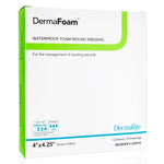 DermaFoam® Nonadhesive without Border Foam Dressing, 4 x 4¼ Inch