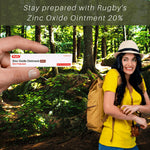 Rugby® 20% Zinc Oxide Ointment Skin Protectant, 60-gram Tube