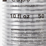 McKesson Graduated Drinking Cup, 10 oz., Clear
