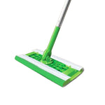Saturated Wet Mop Pad Swiffer® Bound Edge White Cloth Disposable