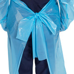 McKesson Nonrated Isolation Gown, Blue, Extra Large