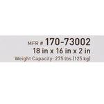 McKesson Gel Protekt Seat Cushion, 18 x 16 x 2 Inch