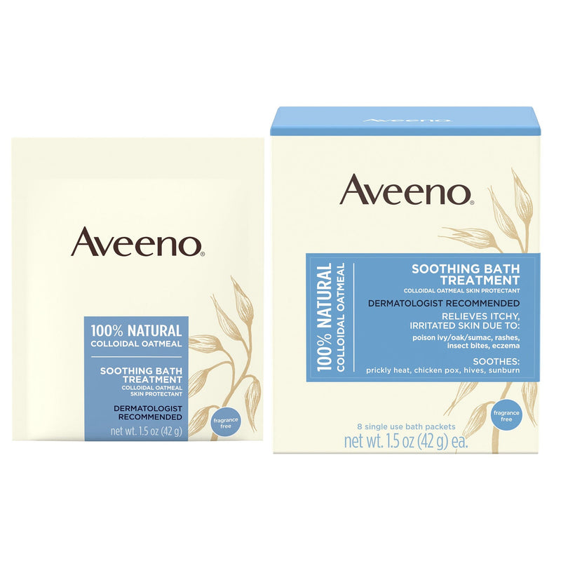 Aveeno® Soothing Bath Treatment Packets Fragrance Free