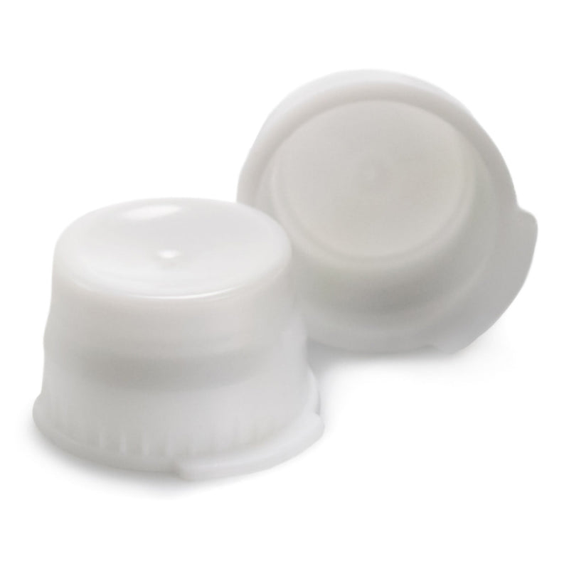 McKesson White Tube Closure, 13 mm