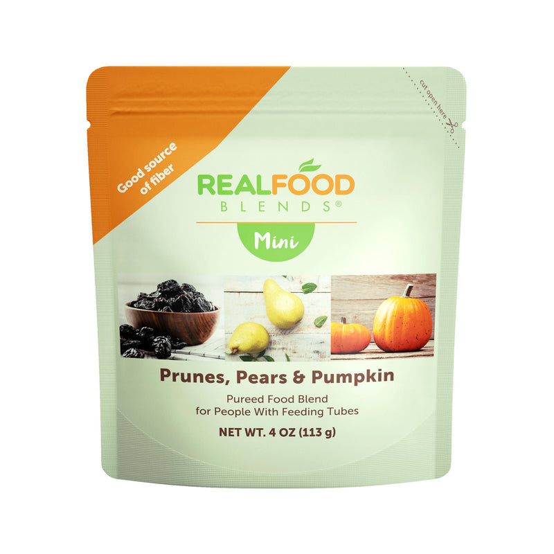 Tube Feeding Formula Real Food Blends® Mini Prunes / Pears / Pumpkin Flavor Liquid 4 oz. Pouch