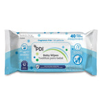Baby Wipe PDI® Soft Pack Unscented 40 Count
