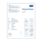 Foam Dressing Proximel® Basic 4 X 4 Inch With Border Waterproof Film Backing Acrylic Adhesive Square Sterile
