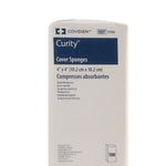 Curity™ Nonwoven Sponge, 4 x 4 Inch, 4-Ply