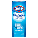 Toilet Bowl Cleaner Disinfecting Refill Pads Clorox® Blue / White, 3 Inch, Sponge Head