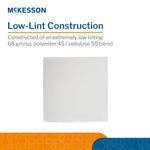 McKesson Cleanroom Low Lint Wipes, 12 x 12 Inch